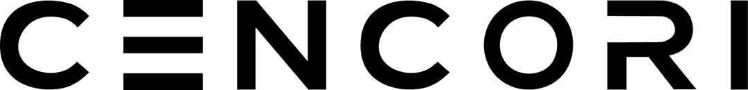 Cencori wordmark — black